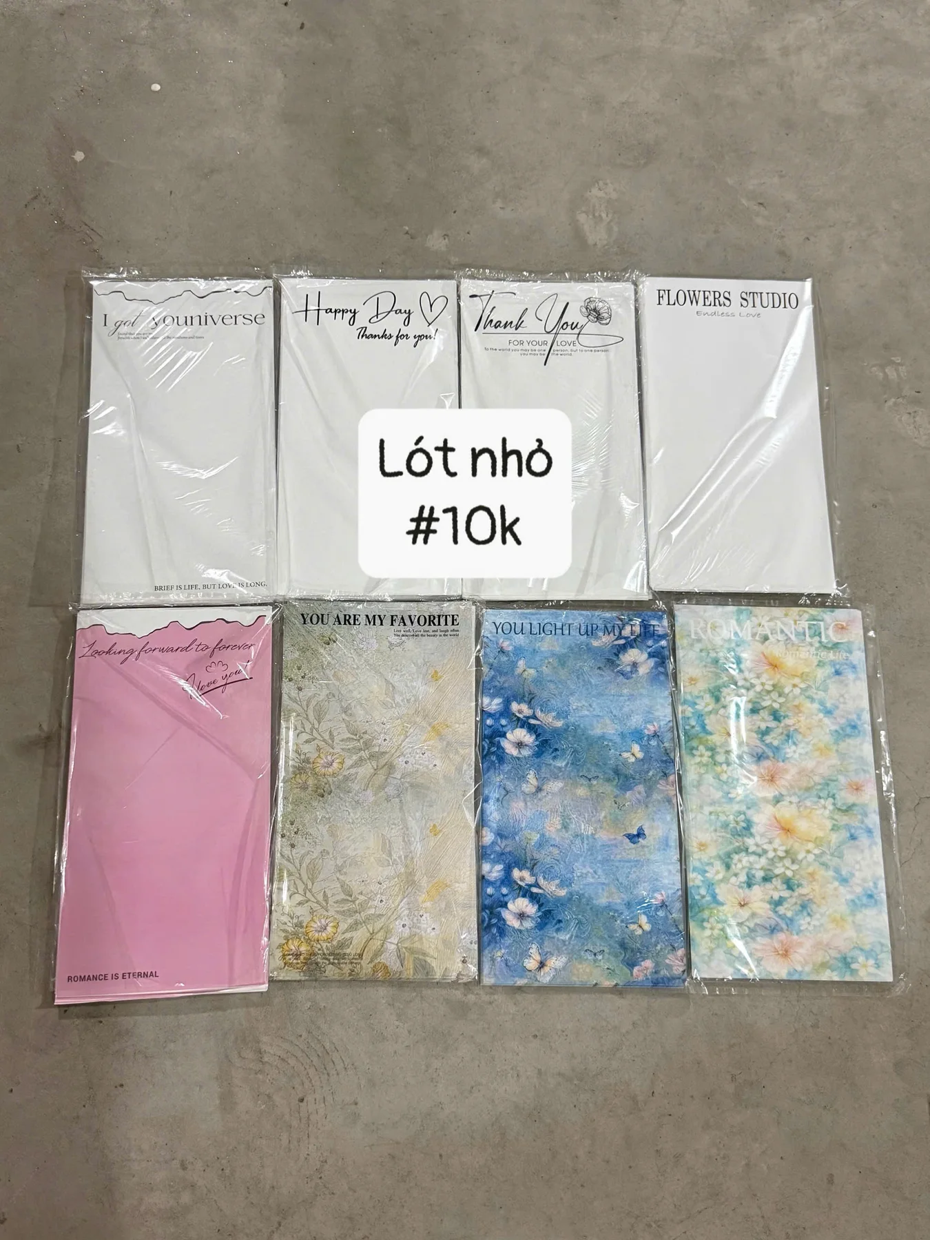 GIẤY LÓT KÍCH THƯỚC NHỎ