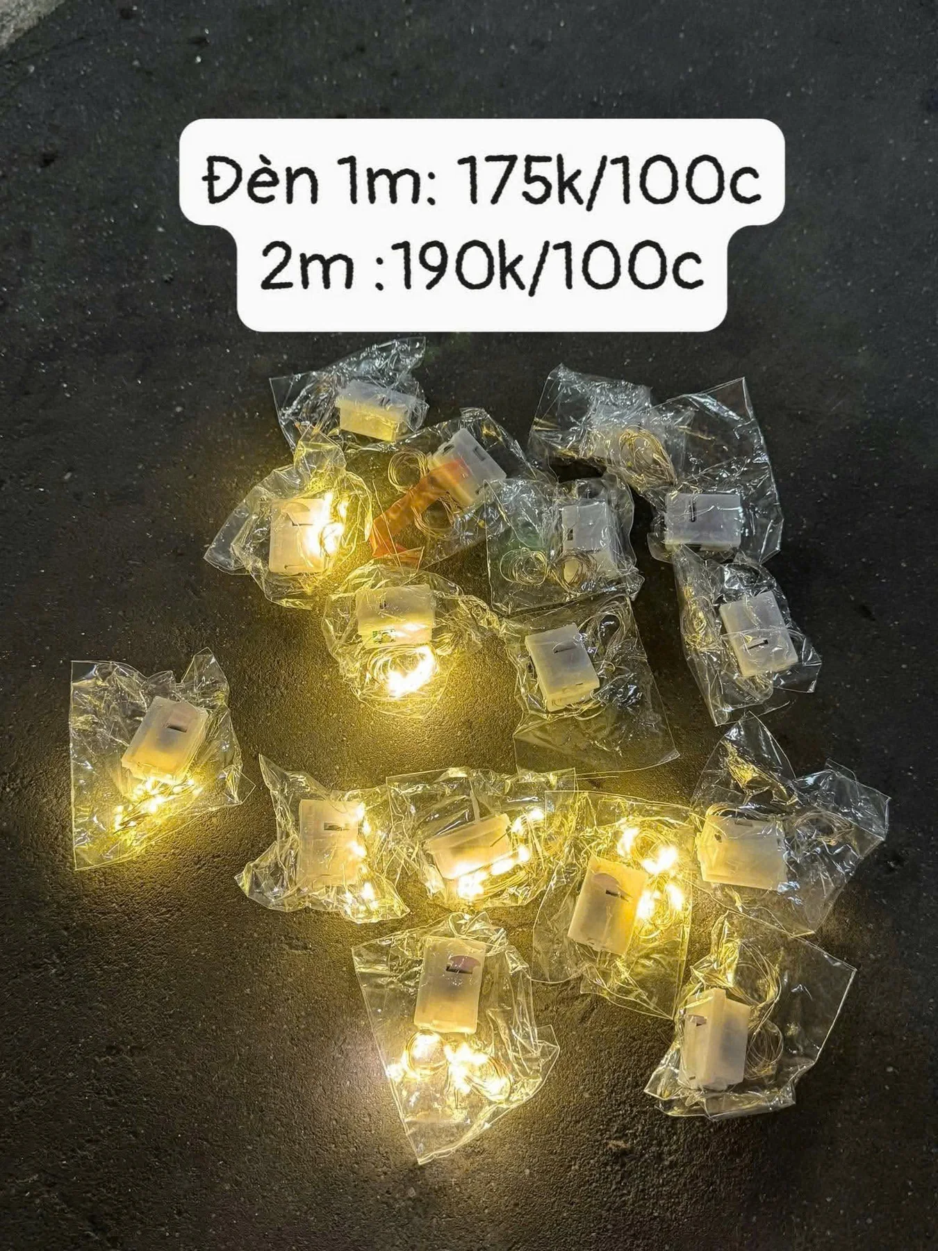 100 đèn led nháy dài 1m