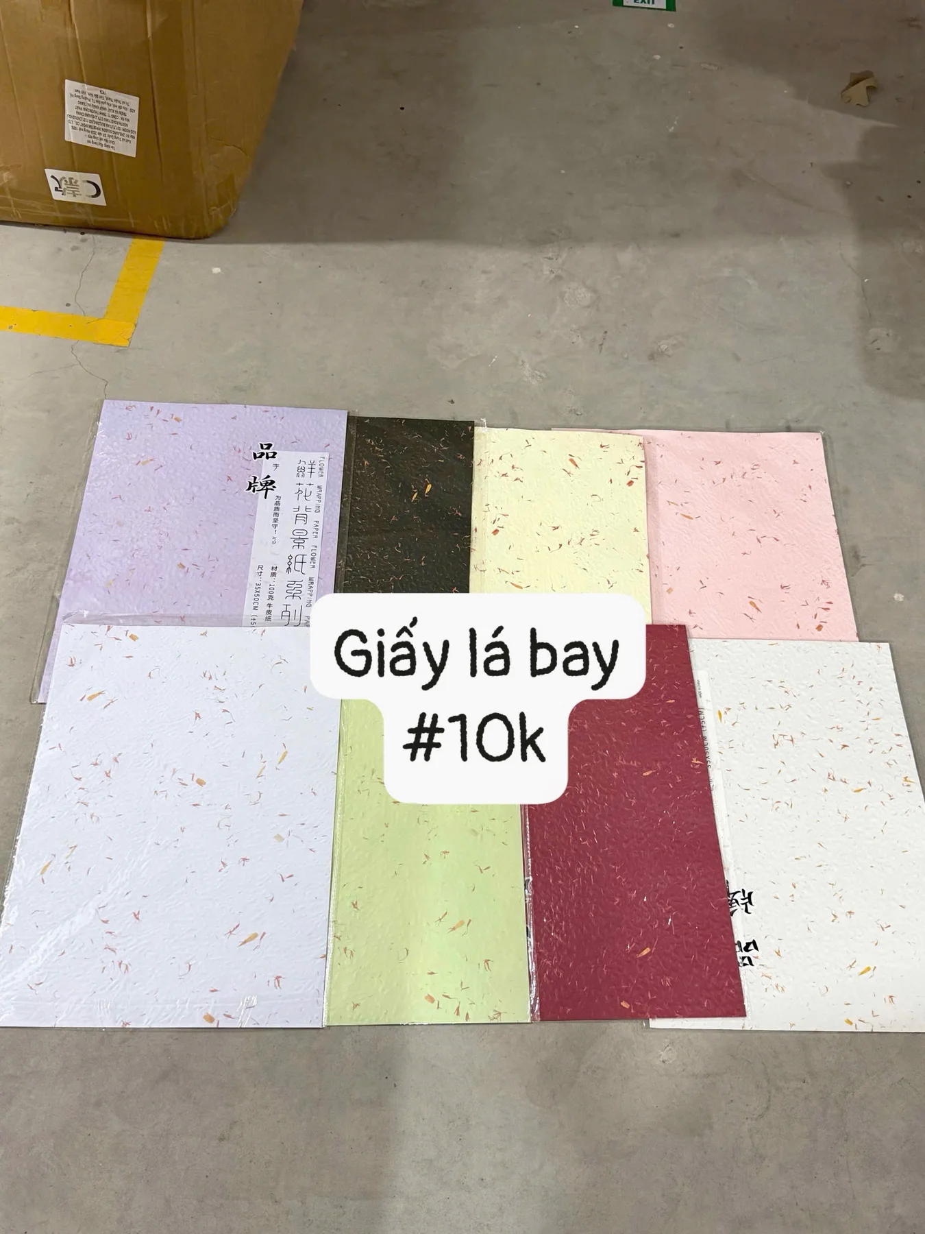 Giấy lá bay/5 tờ.