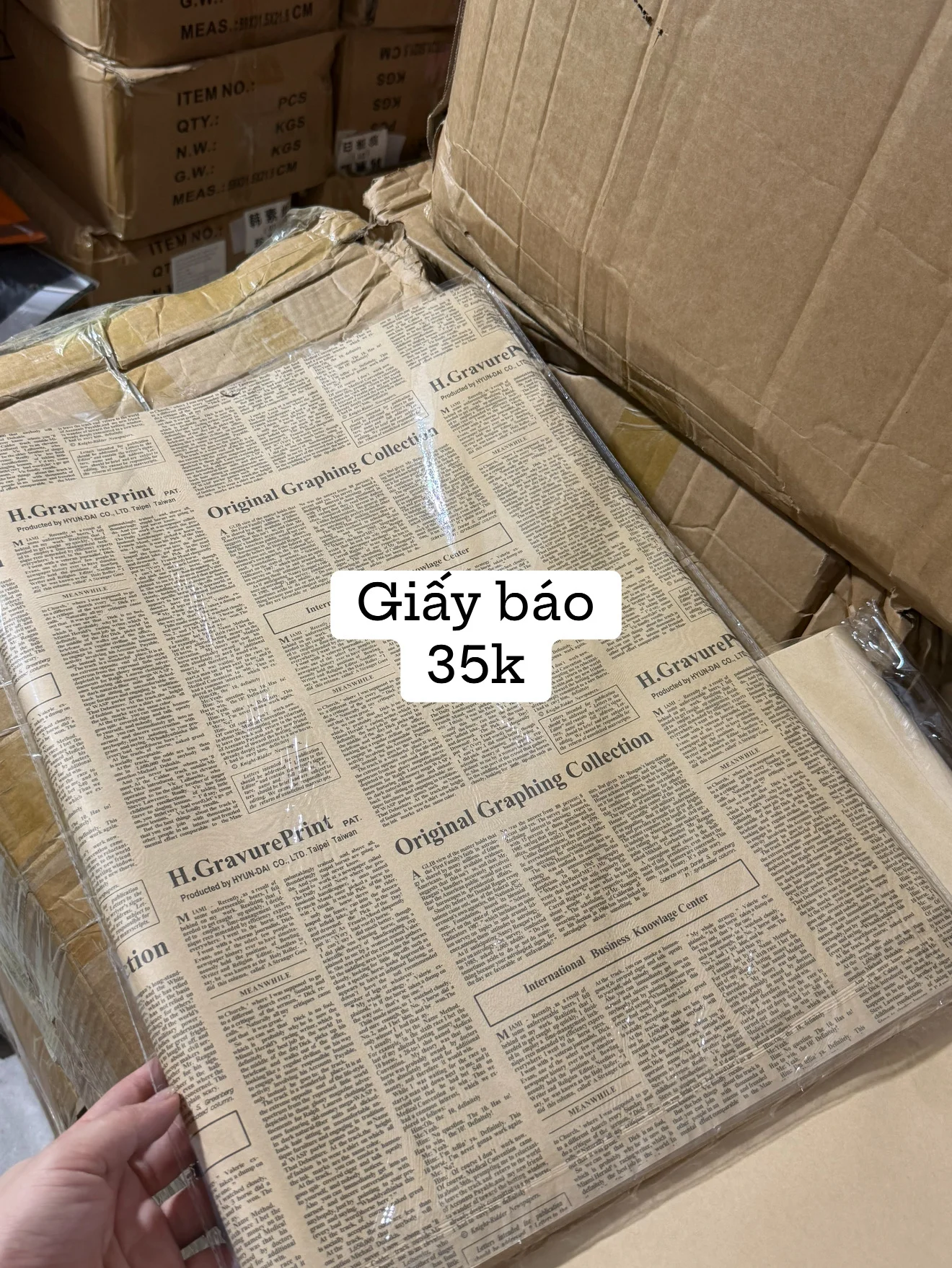Giấy Báo Xấp 40 tờ