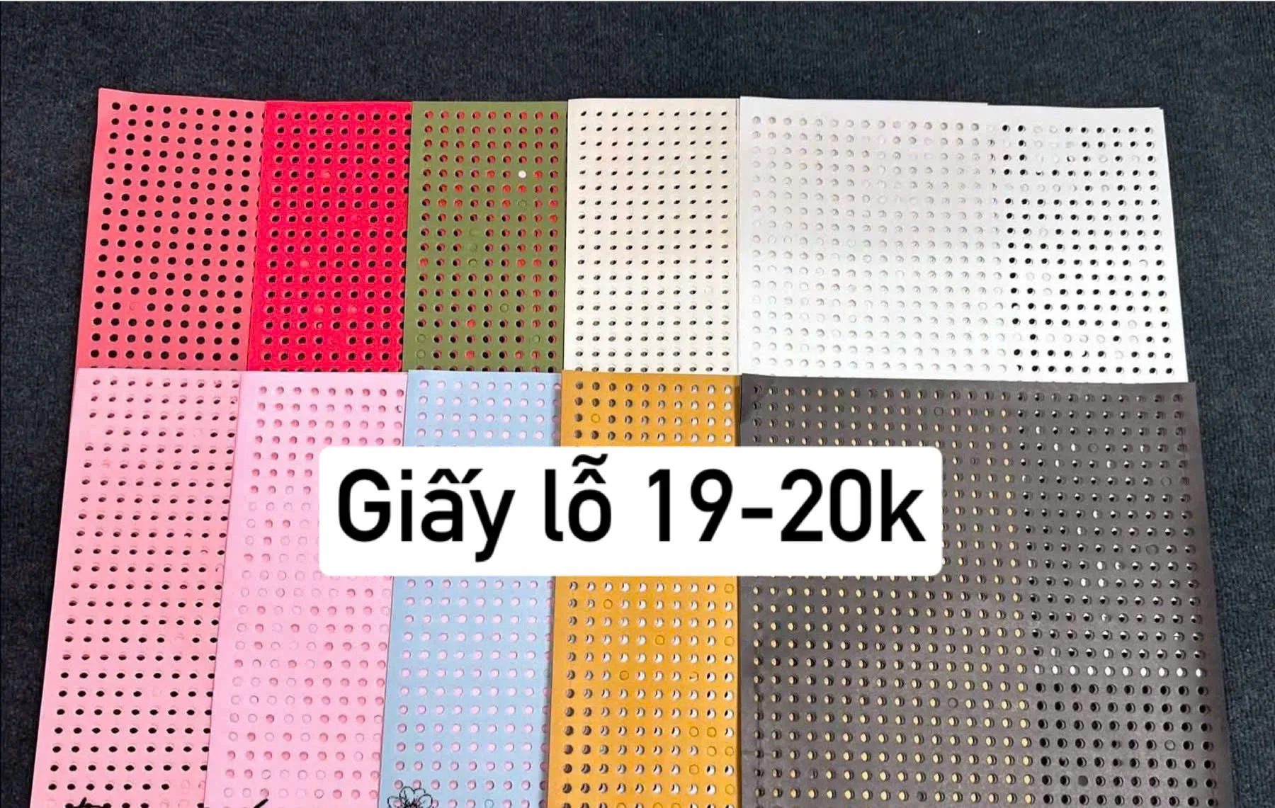 GIẤY LỖ