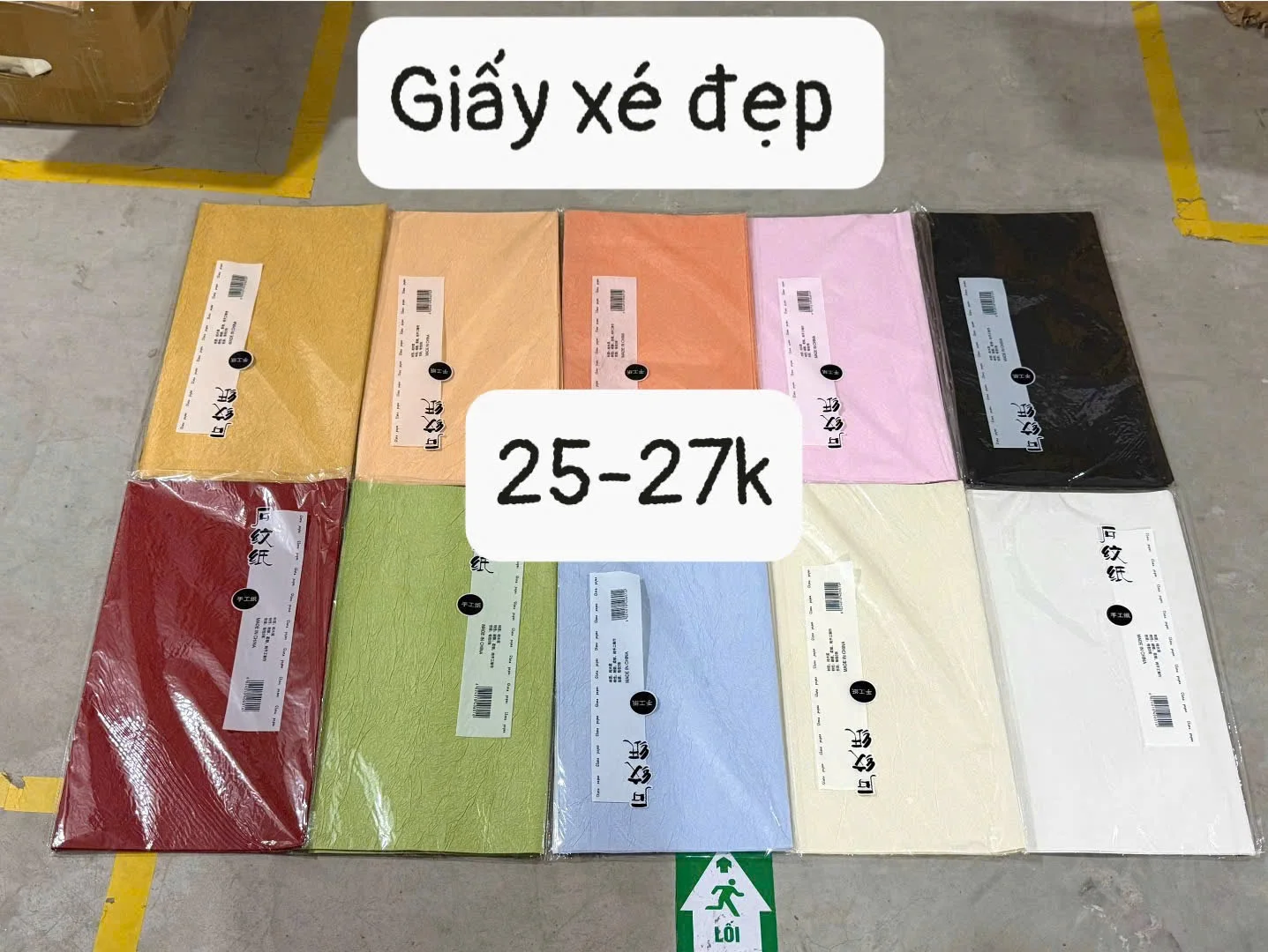 Giấy Xé Đẹp/1 mặt